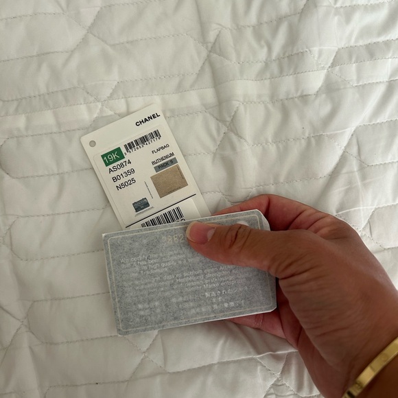 Chanel 2.55 mini beige - Picture 3 of 9